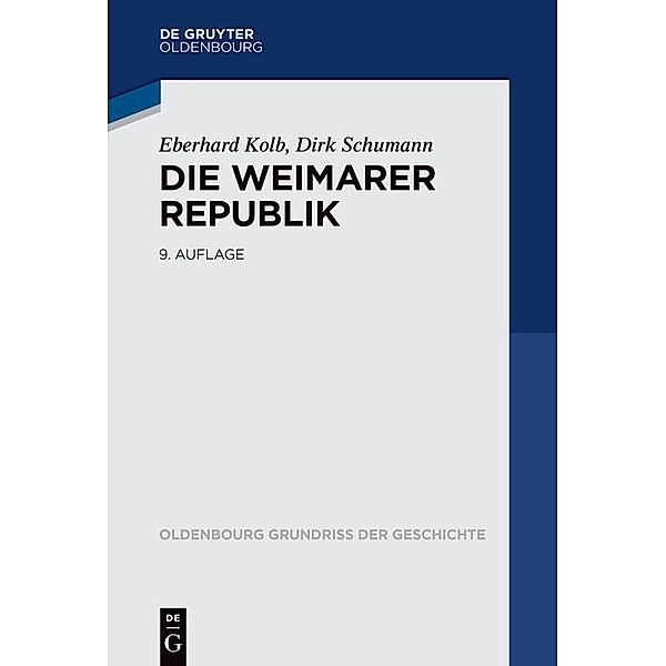 Die Weimarer Republik / Jahrbuch des Dokumentationsarchivs des österreichischen Widerstandes, Eberhard Kolb, Dirk Schumann