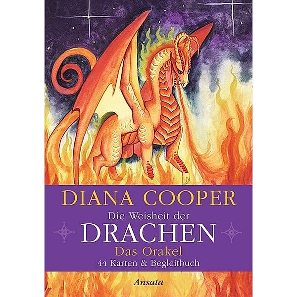 Die Weisheit der Drachen - Das Orakel, m. Orakelkarten, Diana Cooper