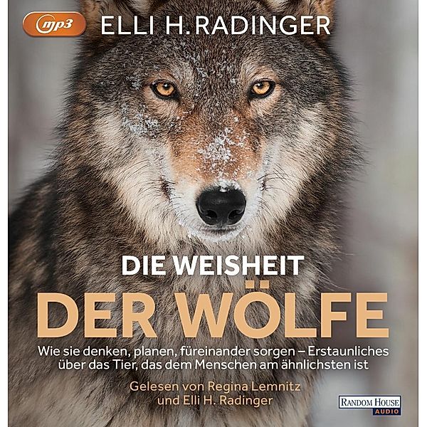 Die Weisheit der Wölfe, 1 Audio-CD, 1 MP3, Elli H. Radinger