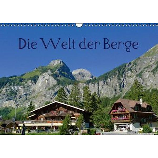 Die Welt der Berge (Wandkalender 2015 DIN A3 quer), kattobello