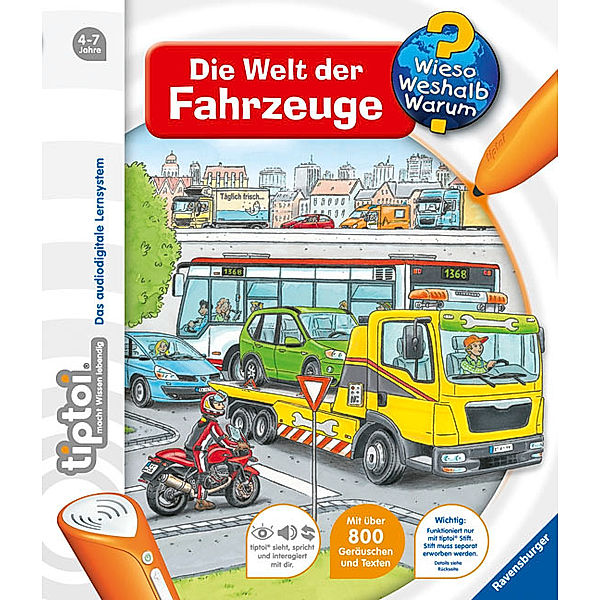 Die Welt der Fahrzeuge / Wieso? Weshalb? Warum? tiptoi® Bd.12, Daniela Betz, Daniela Flucht