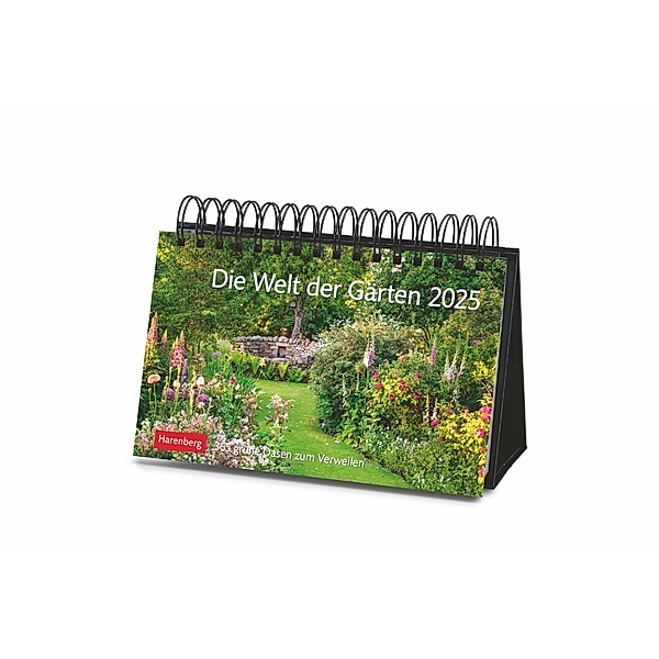 Die Welt der Gärten Premiumkalender 2025 - 365 grüne Oasen zum Verweilen, Ulrike Issel