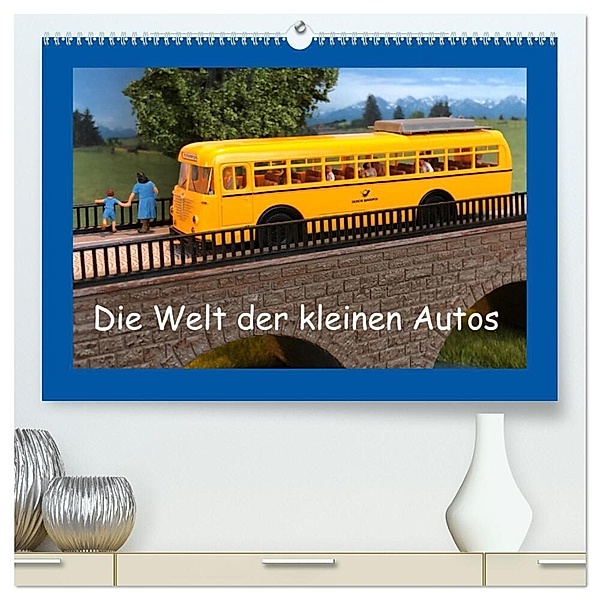 Die Welt der kleinen Autos (hochwertiger Premium Wandkalender 2024 DIN A2 quer), Kunstdruck in Hochglanz, Klaus-Peter Huschka