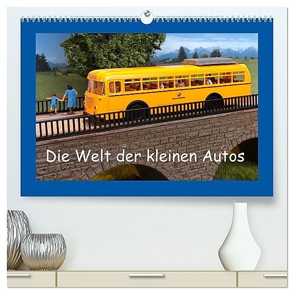 Die Welt der kleinen Autos (hochwertiger Premium Wandkalender 2025 DIN A2 quer), Kunstdruck in Hochglanz, Calvendo, Klaus-Peter Huschka