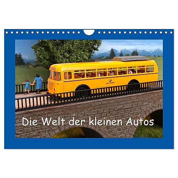 Die Welt der kleinen Autos (Wandkalender 2024 DIN A4 quer), CALVENDO Monatskalender, Klaus-Peter Huschka