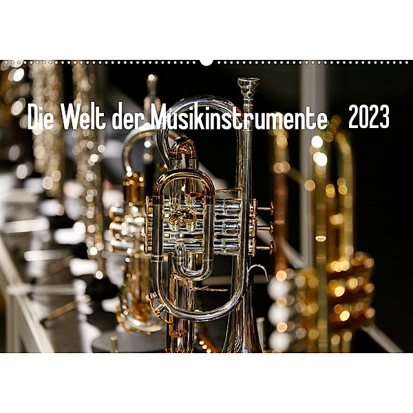 Die Welt der Musikinstrumente (Wandkalender 2023 DIN A2 quer), Petrus Bodenstaff