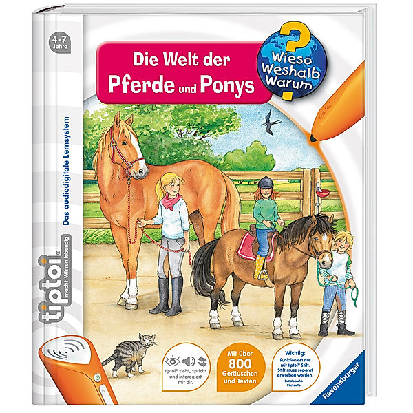 Die Welt der Pferde und Ponys / Wieso? Weshalb? Warum? tiptoi® Bd.13, Inka Friese