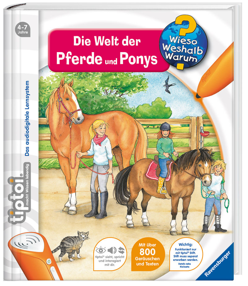 Die Welt der Pferde und Ponys Wieso? Weshalb? Warum? tiptoi® Bd.13 |  Weltbild.ch