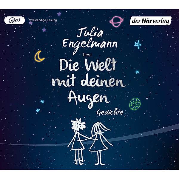 Die Welt mit deinen Augen,1 Audio-CD, 1 MP3, Julia Engelmann