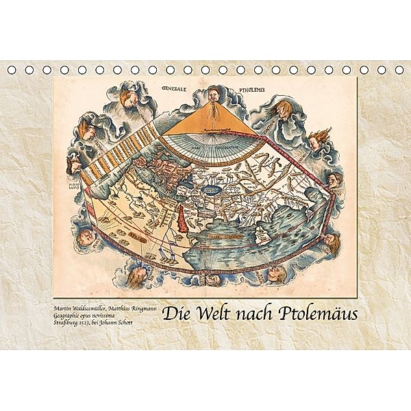 Die Welt nach Ptolemäus (Tischkalender 2018 DIN A5 quer), k. A. tunabooks/olf
