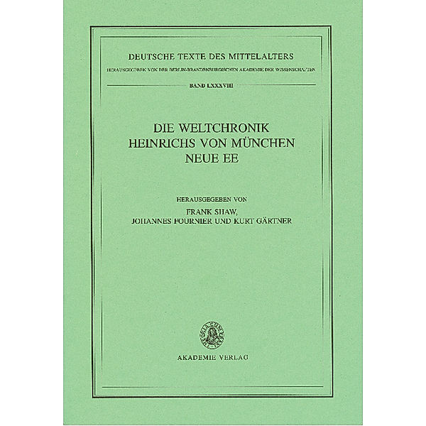 Die Weltchronik Heinrichs von München. Neue Ee