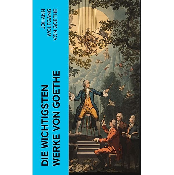 Die wichtigsten Werke von Goethe, Johann Wolfgang von Goethe