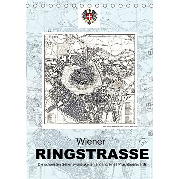 Die Wiener RingstrasseAT-Version  (Tischkalender 2022 DIN A5 hoch), Alexander Bartek