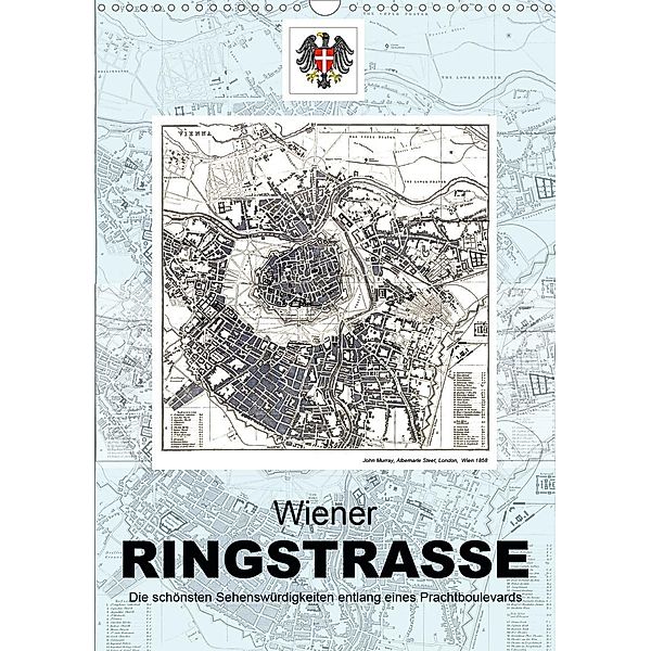 Die Wiener RingstrasseAT-Version (Wandkalender 2021 DIN A3 hoch), Alexander Bartek