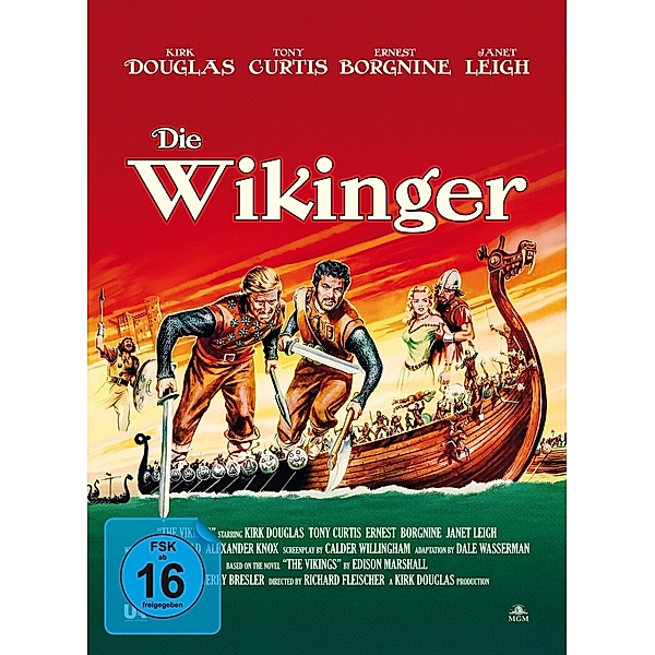 Die Wikinger Mediabook, Kirk Douglas, Tony Curtis