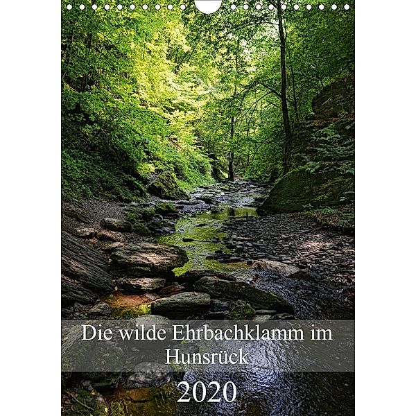 Die wilde Ehrbachklamm im Hunsrück (Wandkalender 2020 DIN A4 hoch), Anja Frost