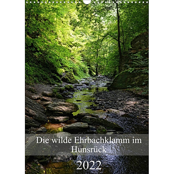 Die wilde Ehrbachklamm im Hunsrück (Wandkalender 2022 DIN A3 hoch), Anja Frost