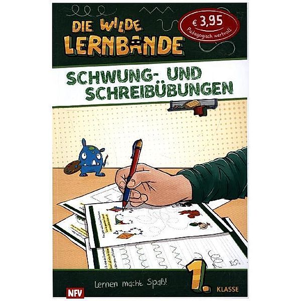 Die wilde Lernbande - Schwung- und Schreibübungen