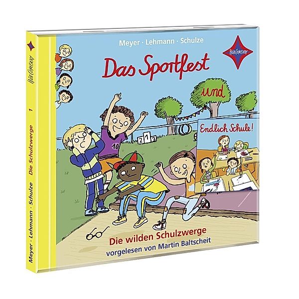 Die wilden Schulzwerge - Das Sportfest und Endlich Schule!, 1 Audio-CD, Meyer, Lehmann, Schulze