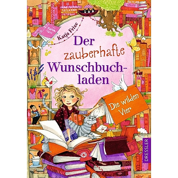 Die wilden Vier / Der zauberhafte Wunschbuchladen Bd.4, Katja Frixe