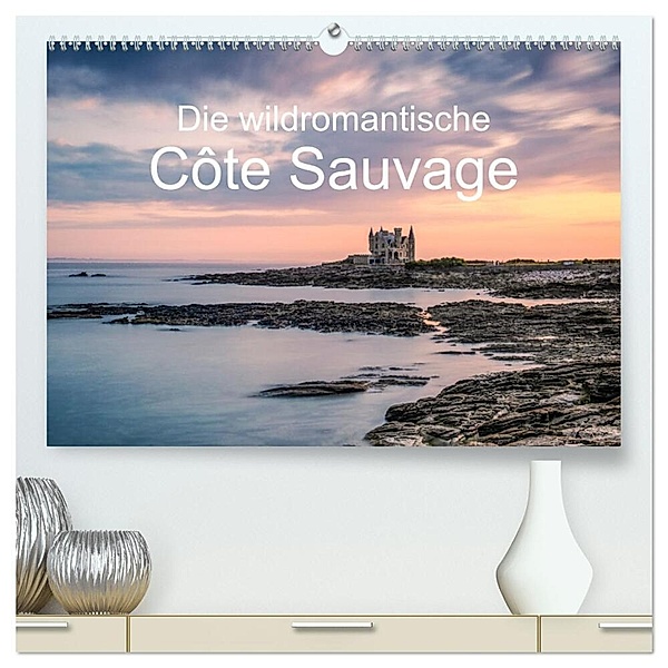 Die wildromantische Côte Sauvage (hochwertiger Premium Wandkalender 2024 DIN A2 quer), Kunstdruck in Hochglanz, Klaus Hoffmann