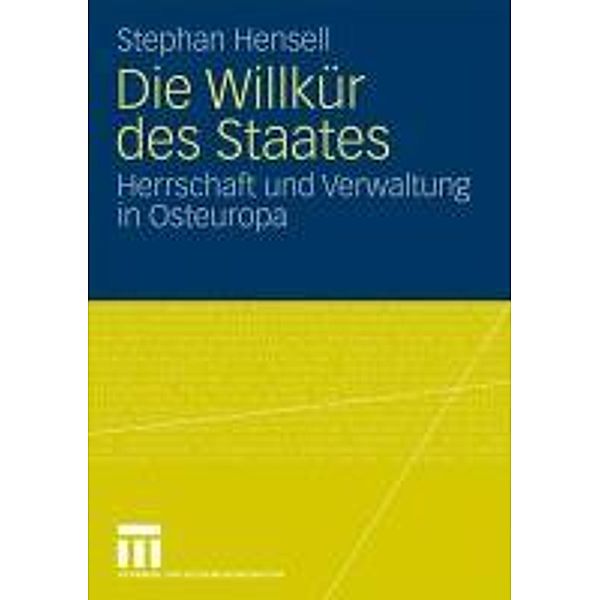 Die Willkür des Staates, Stephan Hensell