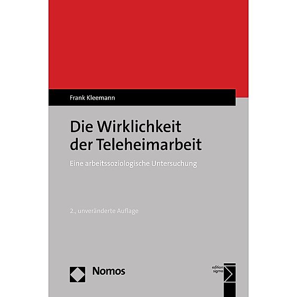 Die Wirklichkeit der Teleheimarbeit, Frank Kleemann