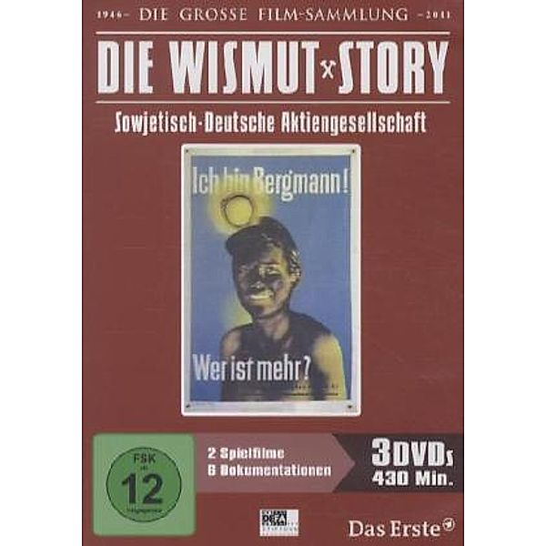 Die Wismut-Story - Sowjetisch-Deutsche Aktiengesellschaft,3 DVDs