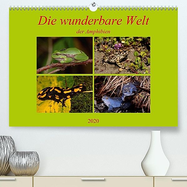 Die wunderbare Welt der Amphibien (Premium-Kalender 2020 DIN A2 quer), Winfried Erlwein