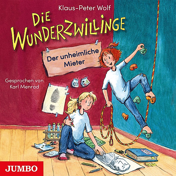 Die Wunderzwillinge. Der unheimliche Mieter,Audio-CD, Klaus-Peter Wolf