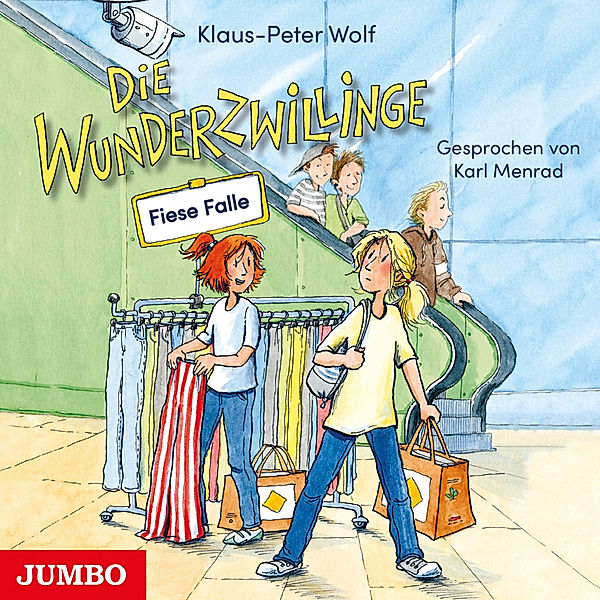 Die Wunderzwillinge. Fiese Falle,Audio-CD, Klaus-Peter Wolf
