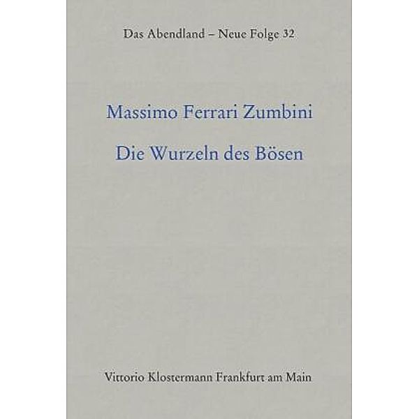 Die Wurzeln des Bösen, Massimo Ferrari Zumbini