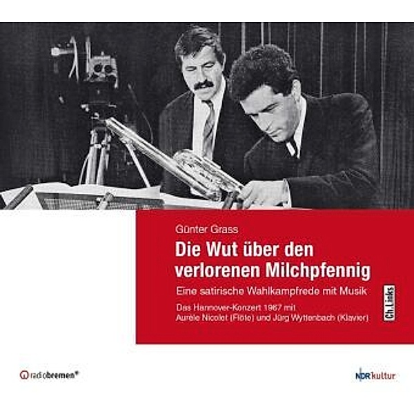 Die Wut über den verlorenen Milchpfennig, 1 Audio-CD, Günter Grass