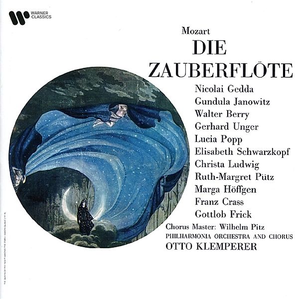 Die Zauberflöte, Nicolai Gedda, Gundula Janowitz, Otto Klemperer