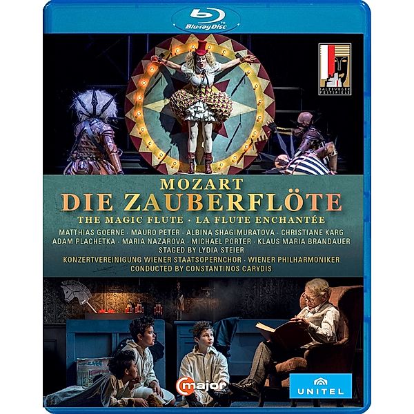 Die Zauberflöte [Blu-Ray], C. Carydis, Wiener Philharmonike, M. Goerne