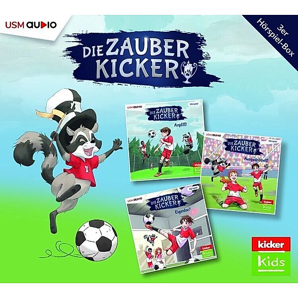 Die Zauberkicker Hörbox Folgen 1-3 (3 Audio CDs),3 Audio-CD, Benjamin Schreuder, Fabian Lenk