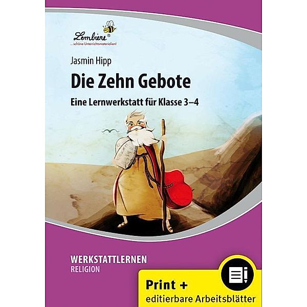 Die Zehn Gebote, m. 1 CD-ROM, Jasmin Hipp