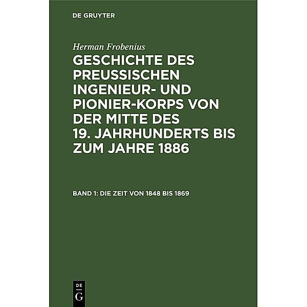 Die Zeit von 1848 bis 1869, Herman Frobenius