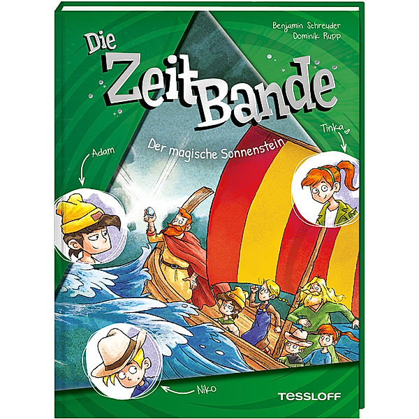 Die ZeitBande. Band 3. Der magische Sonnenstein, Benjamin Schreuder