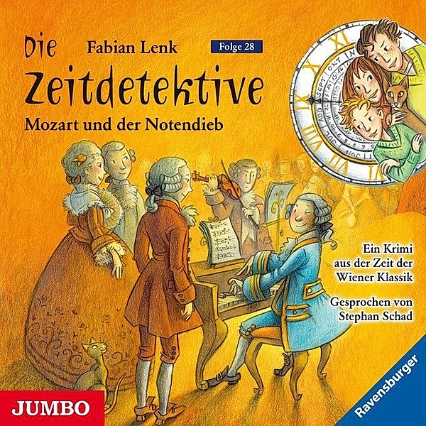 Die Zeitdetektive - 28 - Mozart und der Notendieb, Fabian Lenk