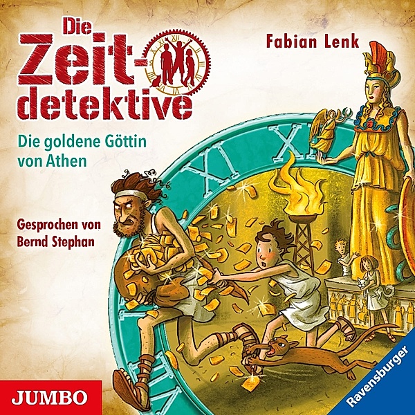 Die Zeitdetektive (40).Die Goldene Göttin Von Ath, Bernd Stephan