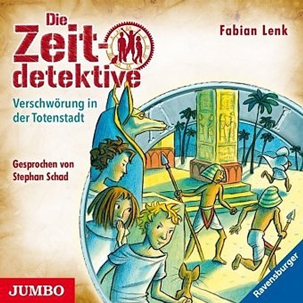 Die Zeitdetektive - Verschwörung in der Totenstadt,1 Audio-CD, Fabian Lenk