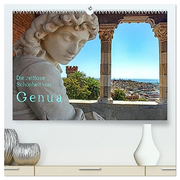 Die zeitlose Schönheit von Genua (hochwertiger Premium Wandkalender 2024 DIN A2 quer), Kunstdruck in Hochglanz, Bernd Zillich