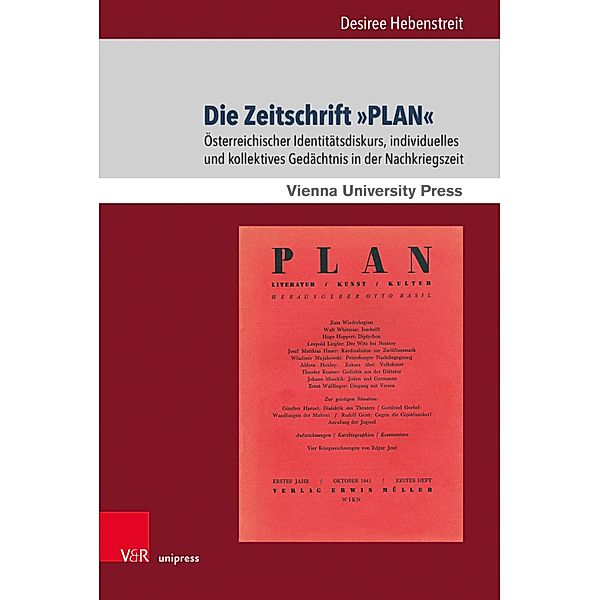 Die Zeitschrift »PLAN« / Schriften der Wiener Germanistik., Desiree Hebenstreit