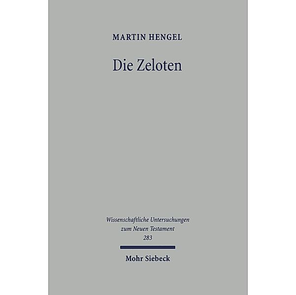 Die Zeloten, Martin Hengel