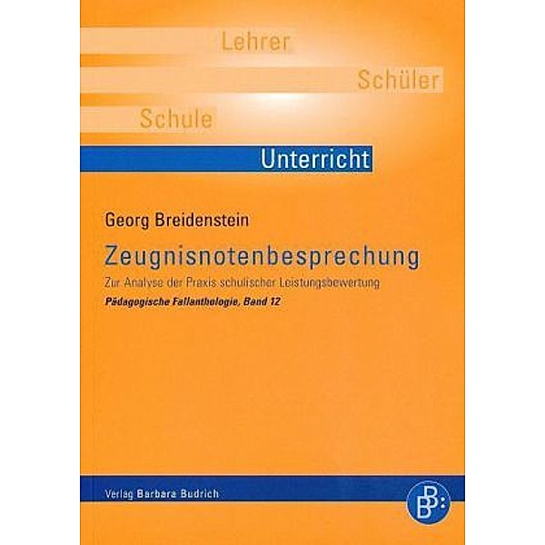 Die Zeugnisnotenbesprechung, Georg Breidenstein