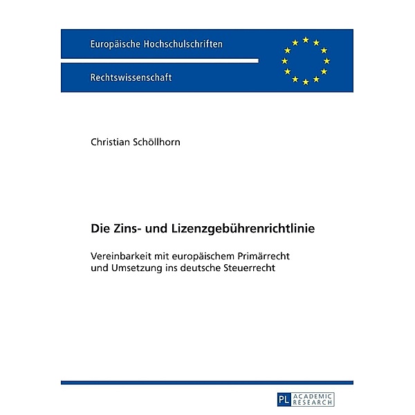 Die Zins- und Lizenzgebuehrenrichtlinie, Christian Schollhorn