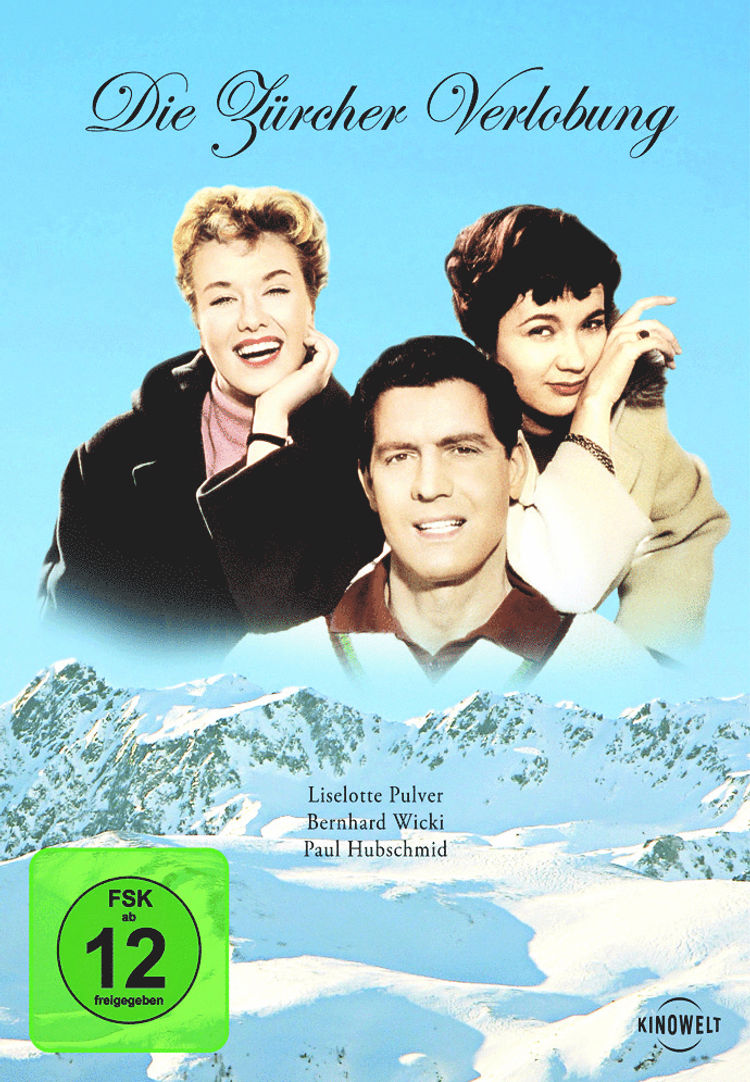 Die Zürcher Verlobung [VHS] : Liselotte Pulver, Paul Hubschmid, Bernhard  Wicki, Wolfgang Lukschy, Roland Kaiser, Rudolf Platte, Werner Finck, Maria  Sebaldt, Erwin Linder, Barbara Noack, Michael Jary, Liselotte Pulver, Paul  Hubschmid, Heinz