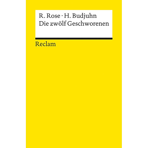 Die zwölf Geschworenen, Reginald Rose