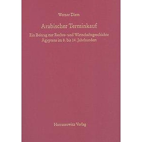 Diem, W: Arabischer Terminkauf, Werner Diem